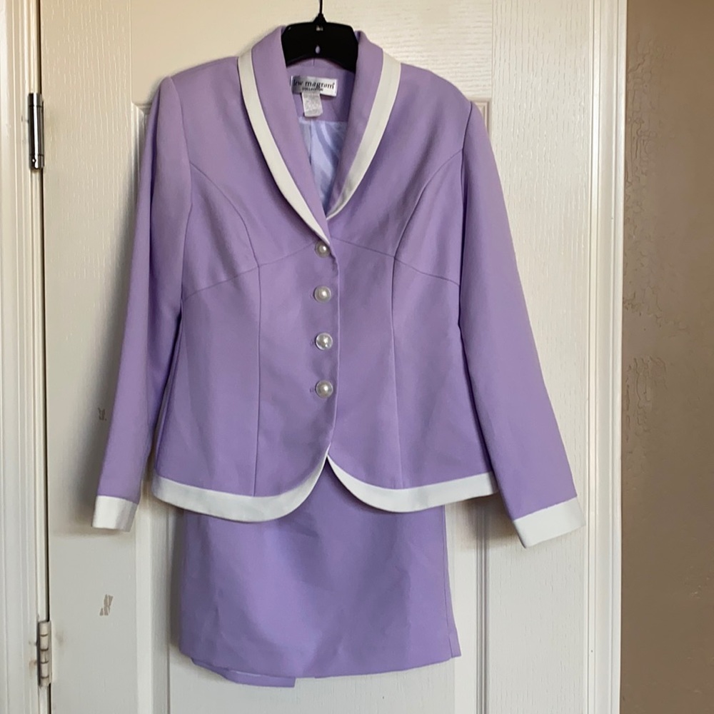 Lew magram collection vintage 90’s women’s two piece suit